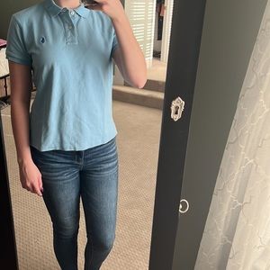 Blue polo